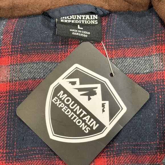 NWT Mountain Expeditions Quilted Navy Blue Royal Heritage Vest Mens Large - Picture 9 of 13